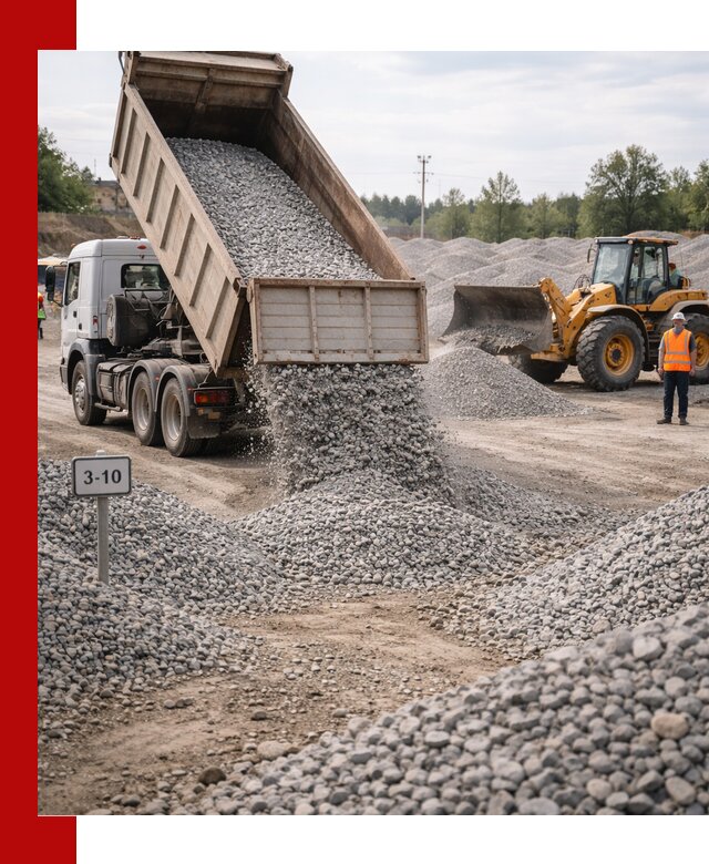 Гранитный щебень фракции 3–10: доставка и продажа в Серове
