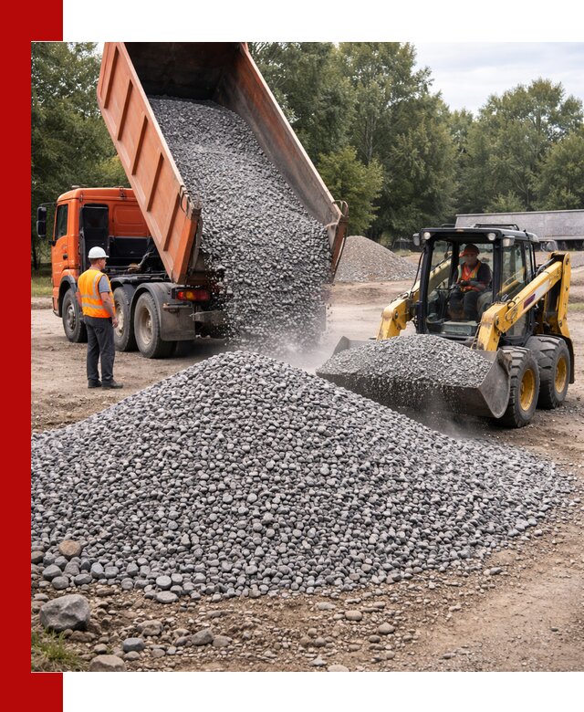 Купить гранитный щебень фракции 5–10 в Серове с доставкой