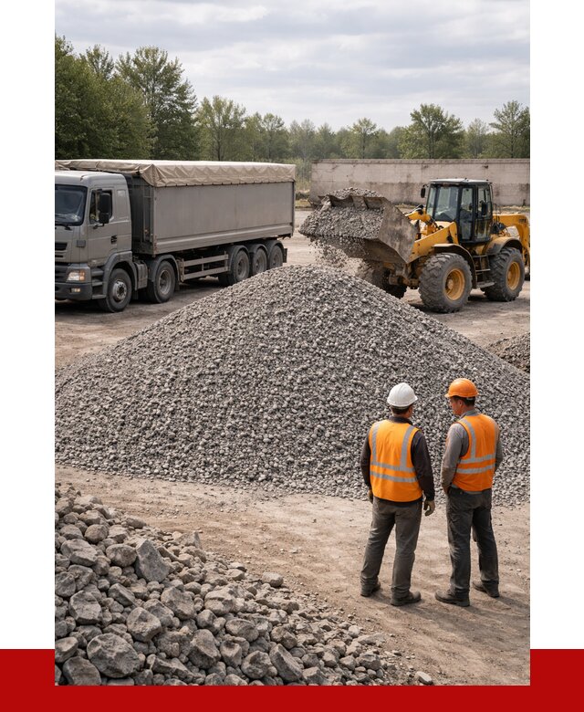 Гранитный щебень фракция 5-20 в Серове от 4285 руб | ПРОНЕРУДСрв