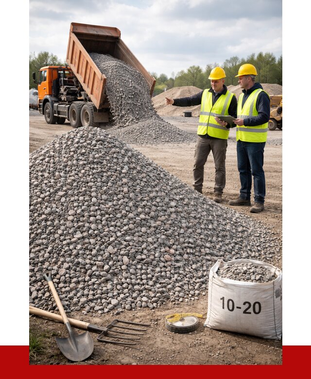 Гранитный щебень фракция 10-20 в Серове от 4285 руб.|ПРОНЕРУДСрв