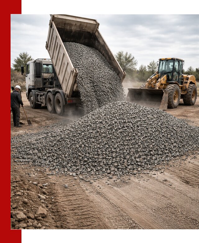 Гранитный щебень фракция 10-20 с доставкой в Серове