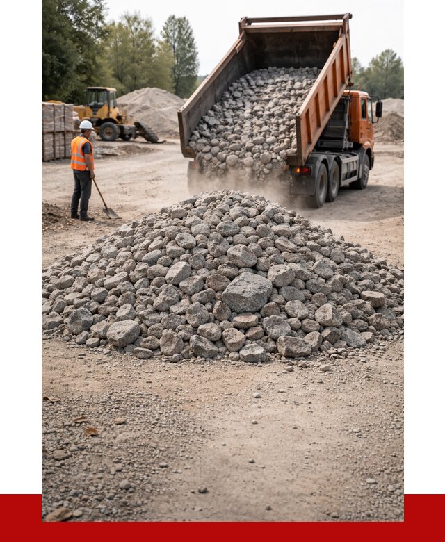 Гранитный щебень фракция 70-150 в Серове от 1683 | ПРОНЕРУДСрв