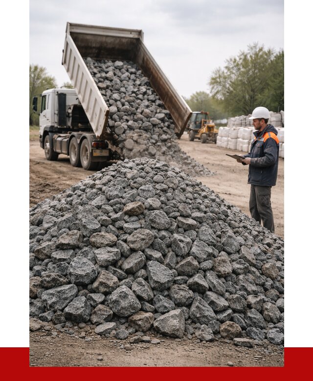 Гранитный щебень фракция 100-200 в Серове от 4285 р. ПРОНЕРУДСрв