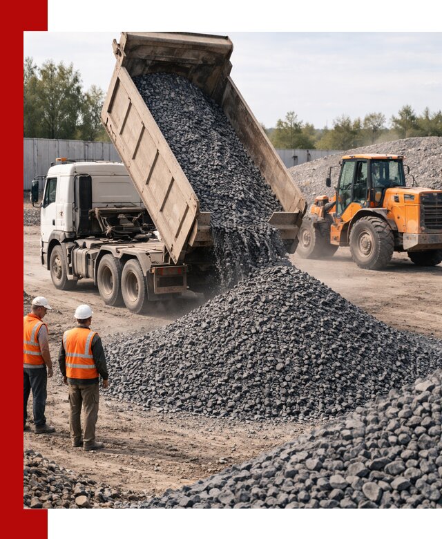 Доставка и продажа щебня габбро-диабаза в Серове
