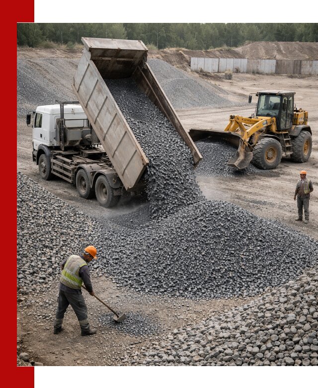 Щебень габбро-диабаз фр. 5-20 с доставкой в Серове