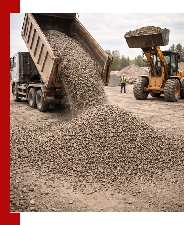 Гравийный щебень фракция 3–10 с доставкой в Серове