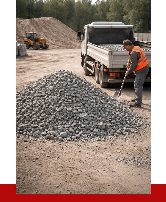 Гравийный щебень фракция 5-10 в Серове от 2244 р. | ПРОНЕРУДСрв