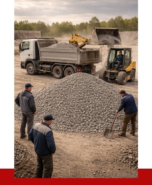 Гравийный щебень фракция 5-20 в Серове от 2448 р. ПРОНЕРУДСрв