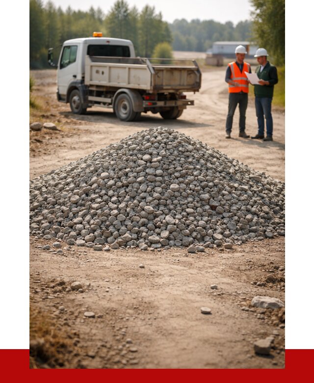 Гравийный щебень фракция 20-40 в Серове от 1224 р. | ПРОНЕРУДСрв