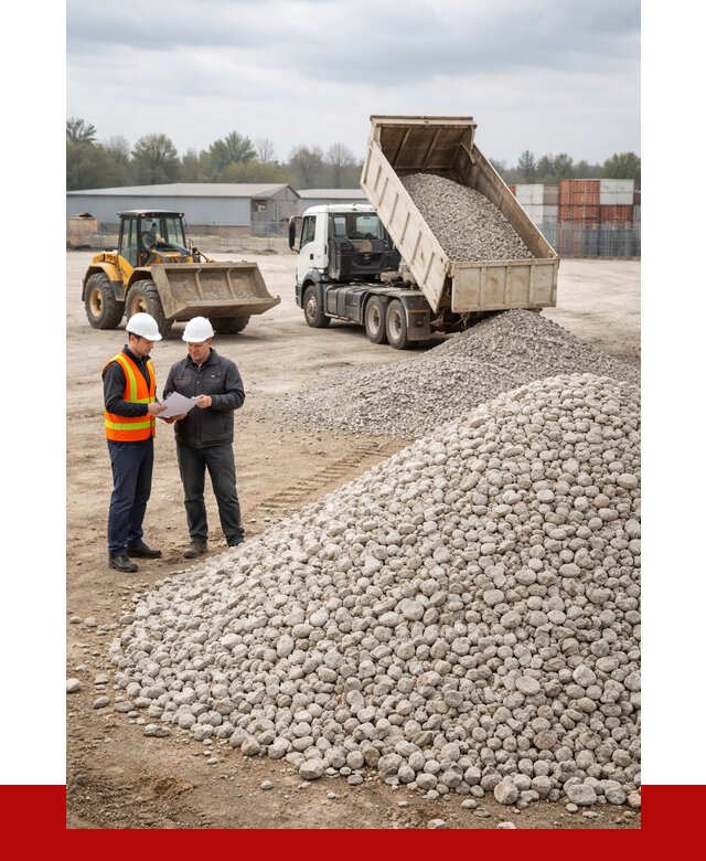 Известняковый щебень в Серове от 1428 р. доставка | ПРОНЕРУДСрв