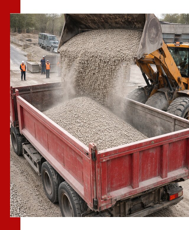 Купить известняковый щебень фракции 0-5 с доставкой в Серове