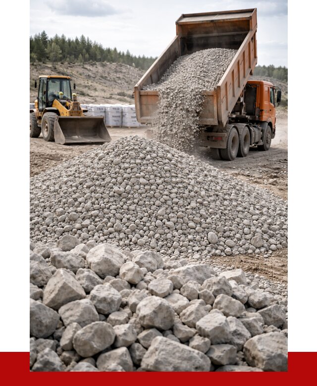 Доломитовый щебень фр. 20-40 в Серове от 4285 р. | ПРОНЕРУДСрв