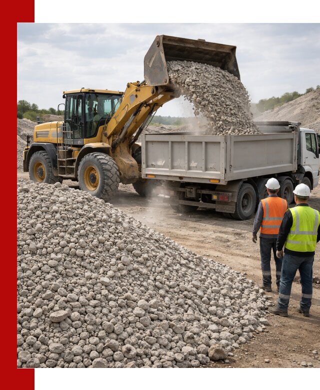 Доломитовый щебень фракция 40–71 доставка и продажа в Серове