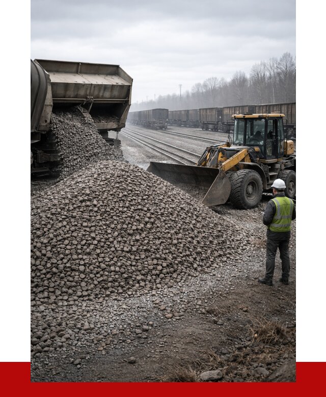 Купить железнодорожный щебень в Серове от 2857 р. | ПРОНЕРУДСрв