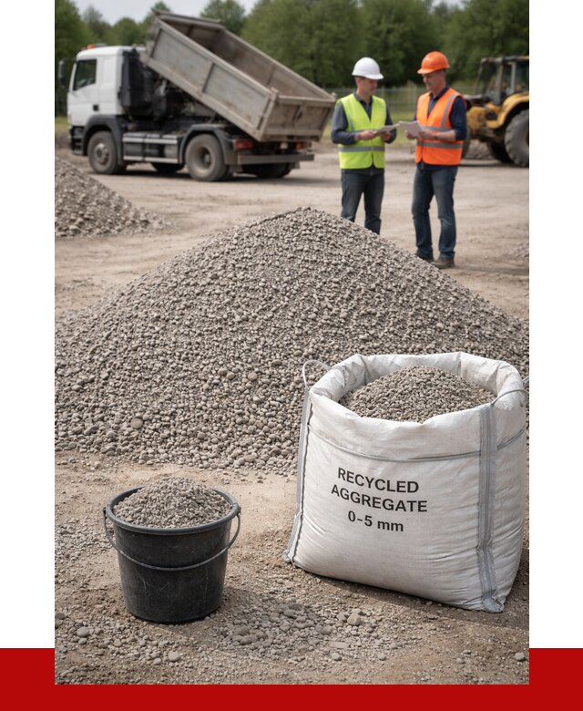 Вторичный щебень фракция 0-5 в Серове от 1632 р. ПРОНЕРУДСрв