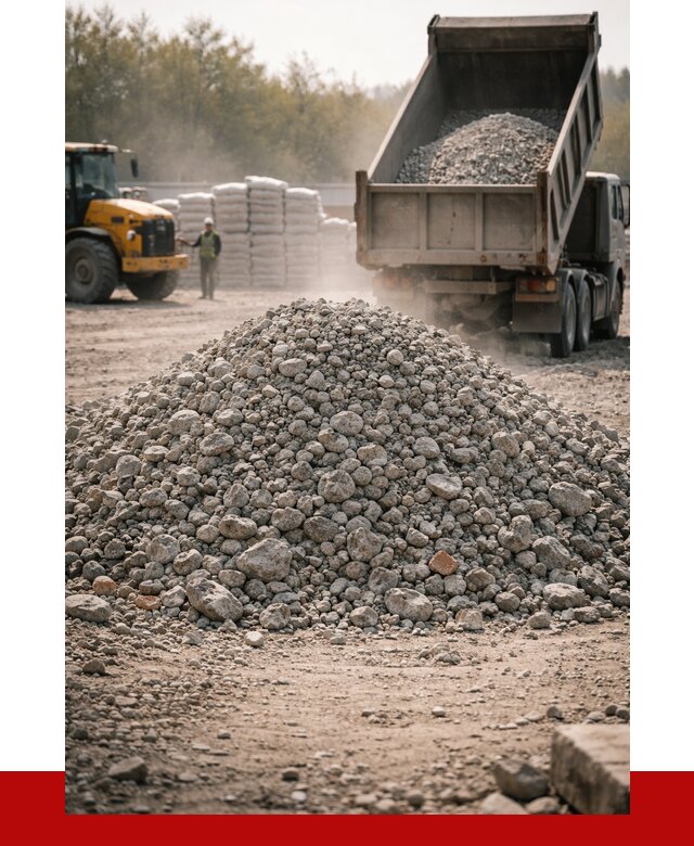Вторичный щебень фракция 70-150 в Серове от 1428 р. | ПРОНЕРУДСрв