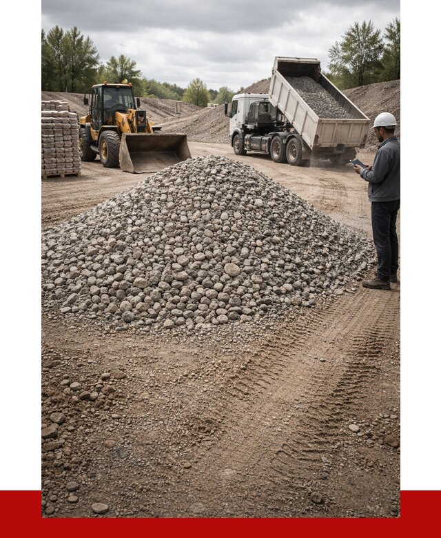 Купить бетонный щебень в Серове, от 3265 р. ПРОНЕРУДСрв