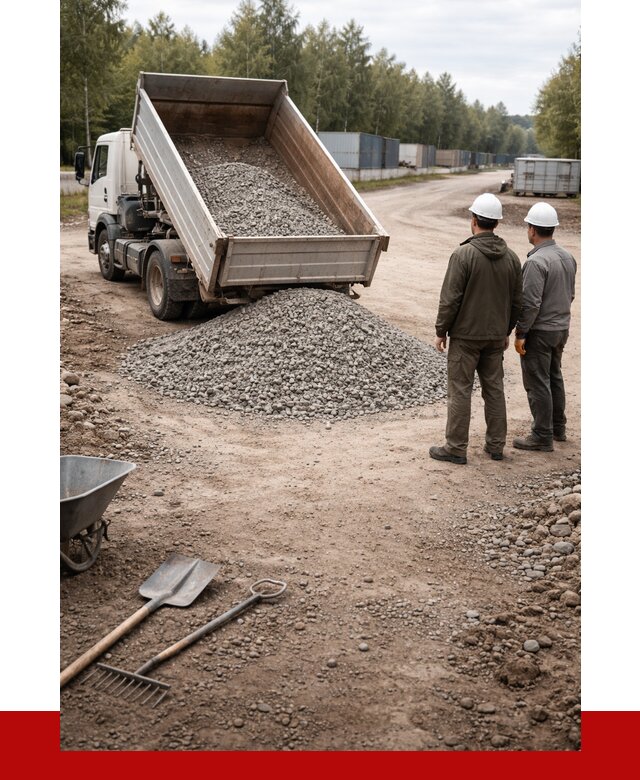 Бетонный щебень фракция 5-20 в Серове от 3265 р., ПРОНЕРУДСрв