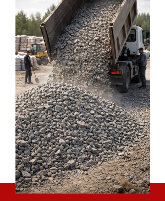 Бетонный щебень фракция 40-70 в Серове от 1836 р. ПРОНЕРУДСрв