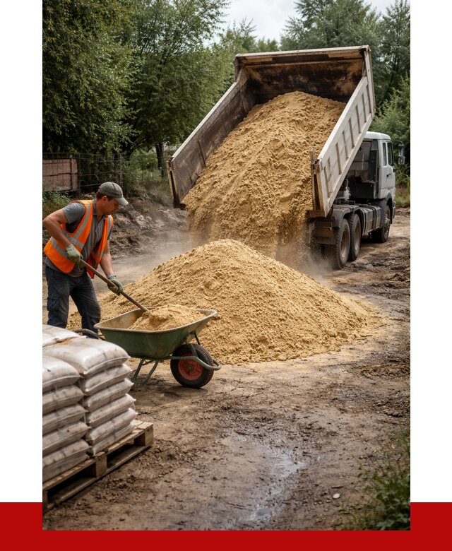 Купить песок с доставкой в Серове от 1836 р. | ПРОНЕРУДСрв