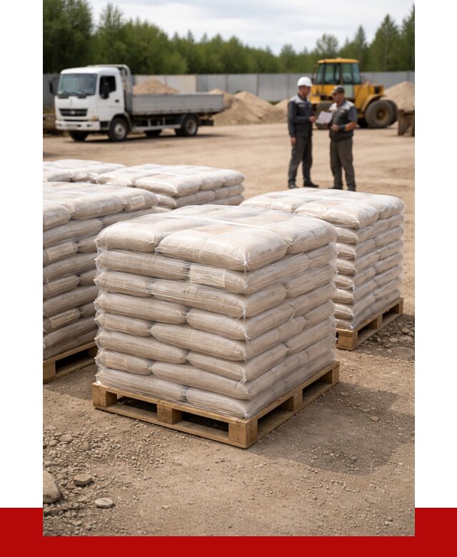 Карьерный песок в мешках в Серове от 1224 р. - ПРОНЕРУДСрв