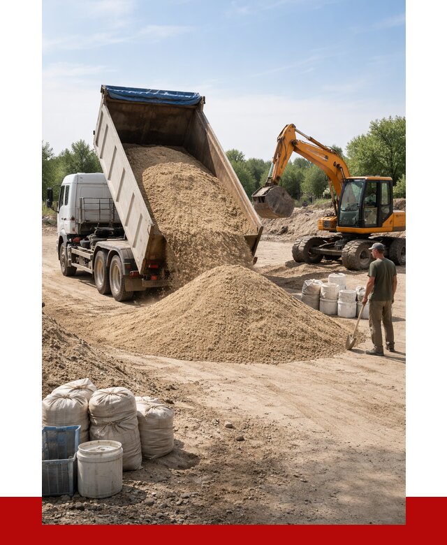 Купить речной песок в Серове от 1224 р. за куб | ПРОНЕРУДСрв