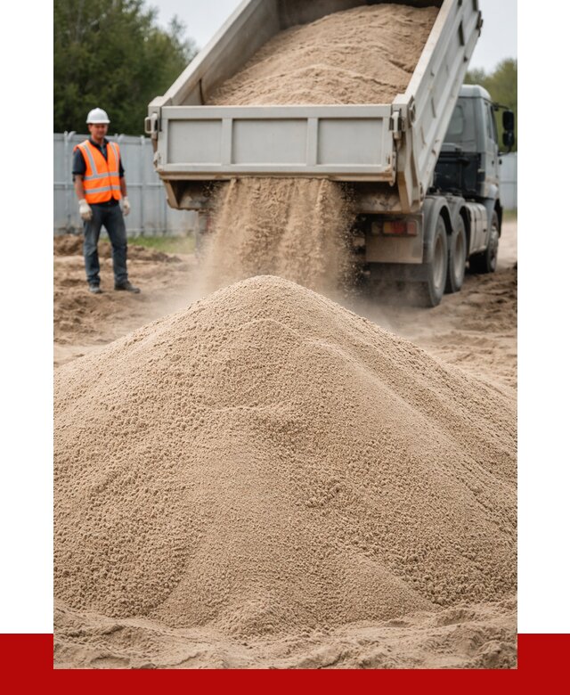 Купить сеяный песок с доставкой в Серове от 2244 р ПРОНЕРУДСрв