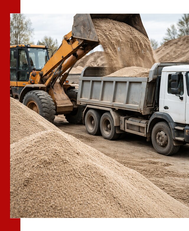 Доставка сеяного песка в Серове оптом и в розницу