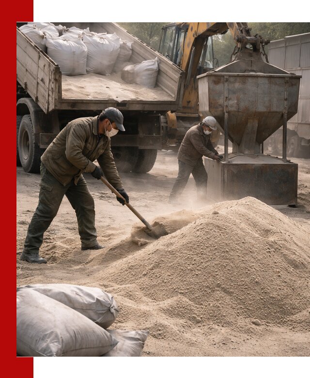 Кварцевый песок для пескоструя в Серове — доставка и качество