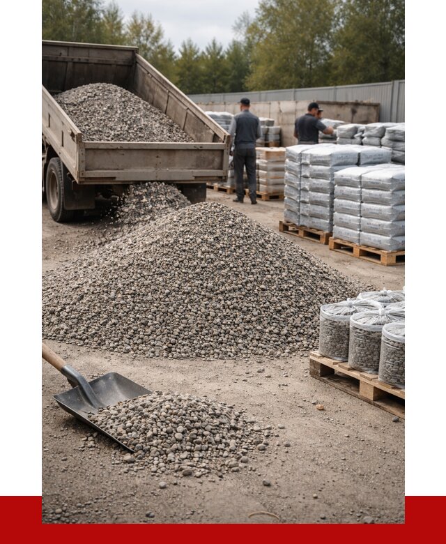 Гравий фракция 5-20 в Серове купить от 2346 р. ПРОНЕРУДСрв