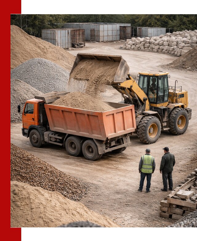 Доставка сыпучих смесей и смесей для стройки в Серове