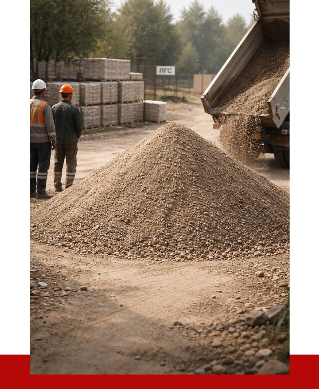 ПГС С1 с доставкой в Серове от 2857 р. за куб | ПРОНЕРУДСрв