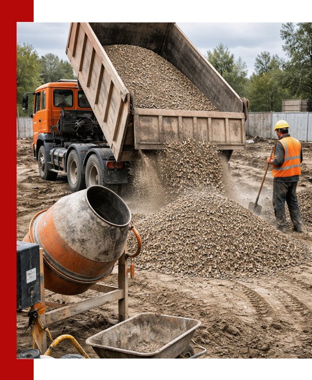 Опгс для бетона с доставкой самосвалом в Серове от производителя