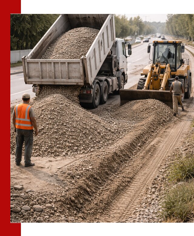 Опгс для устройства дорог и подсыпки в Серове