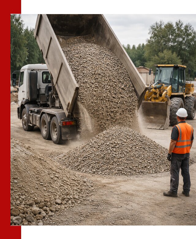 Доставка щпс в Серове — щебеночно-песчаная смесь под заборы и дорожки