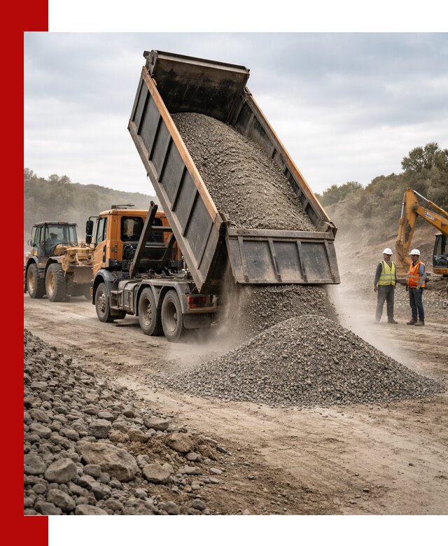 Щебёночно-песчаная смесь ЩПС С1 с доставкой в Серове