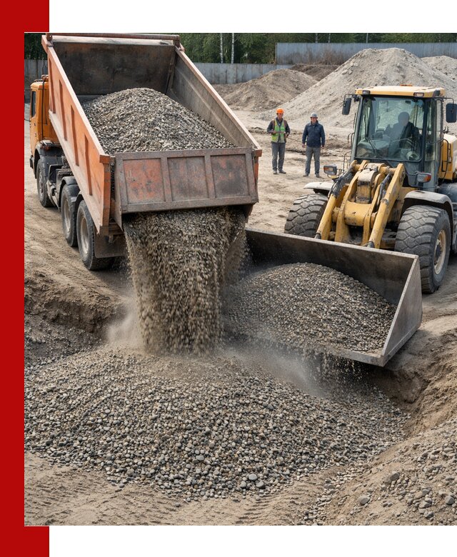 Доставка щпс С9 самосвалами по выгодным тарифам в Серове