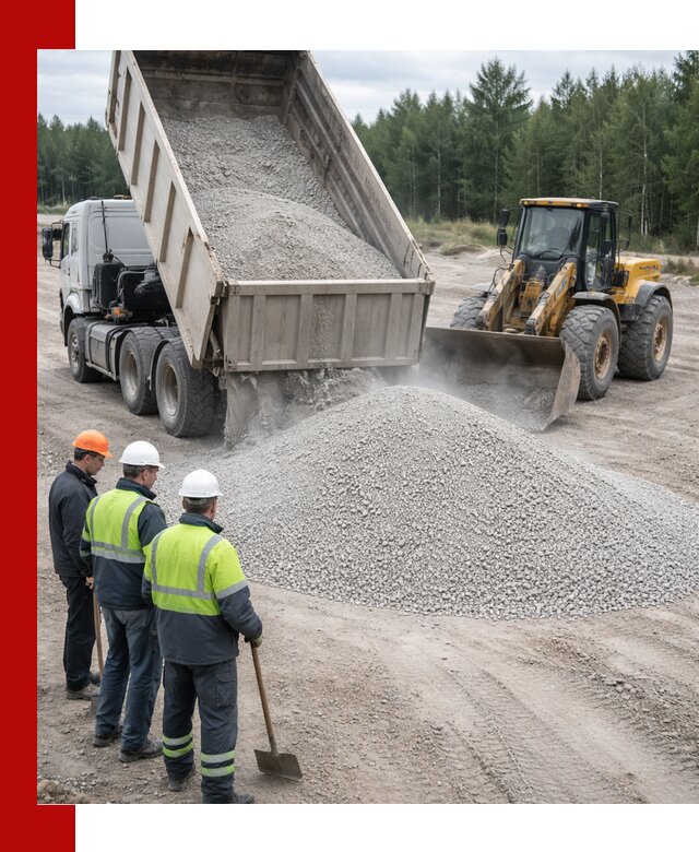 Известняковый отсев 0-5 доставка в Серове быстро и выгодно