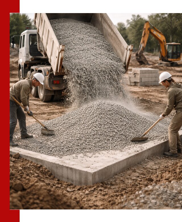 Доставка и продажа отсева для бетона в Серове