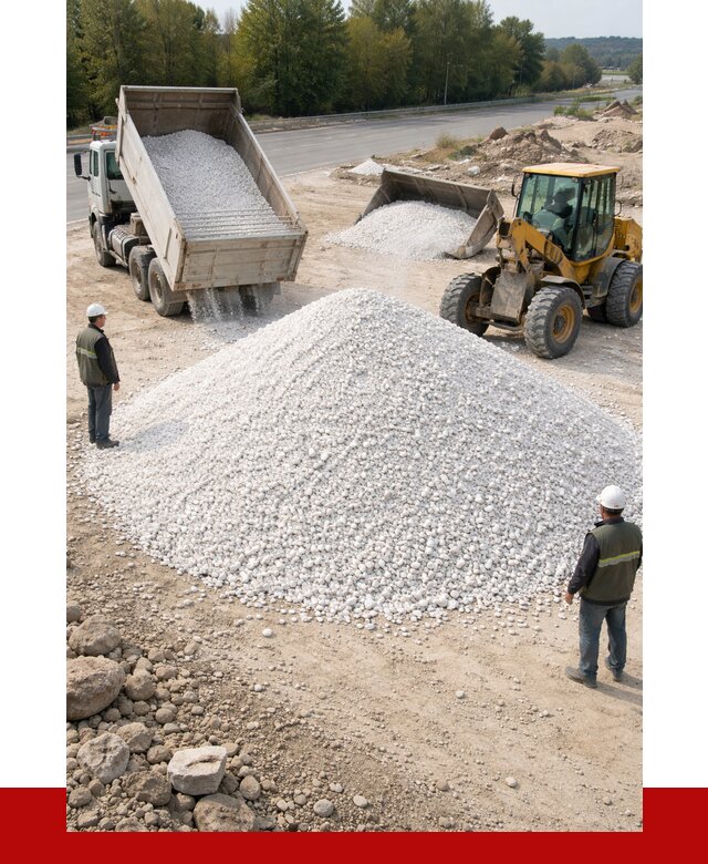 Белая мраморная крошка в Серове от 4285 р. с доставкой | ПРОНЕРУДСрв