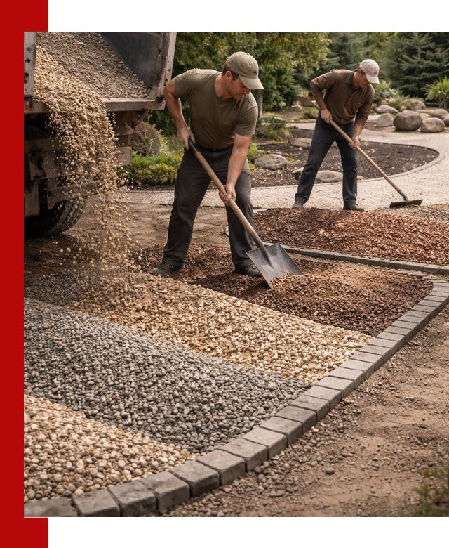 Декоративная крошка для ландшафта в Серове — продажа и доставка