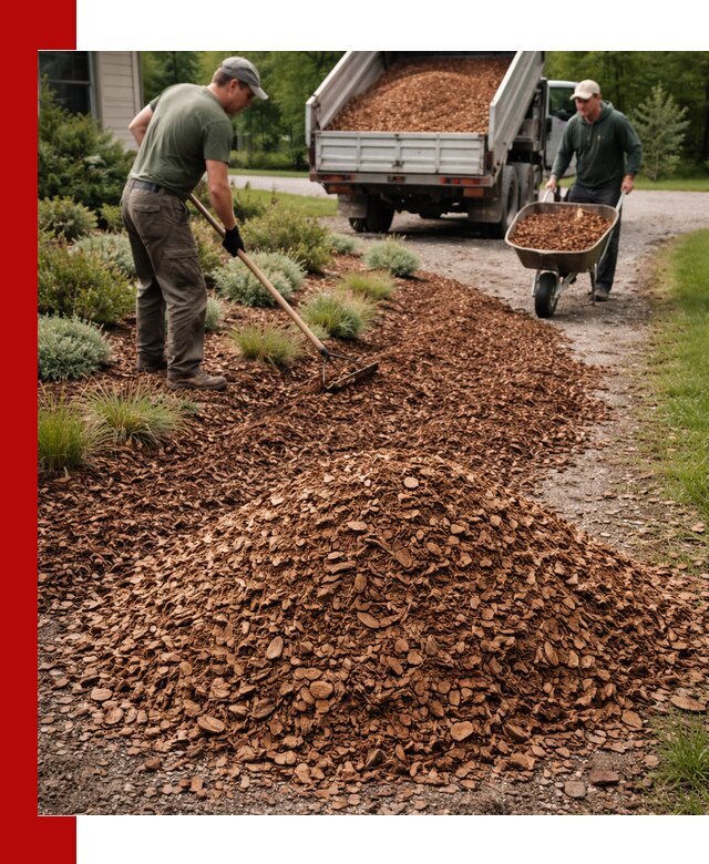 Крошка для мульчирования с доставкой в Серове