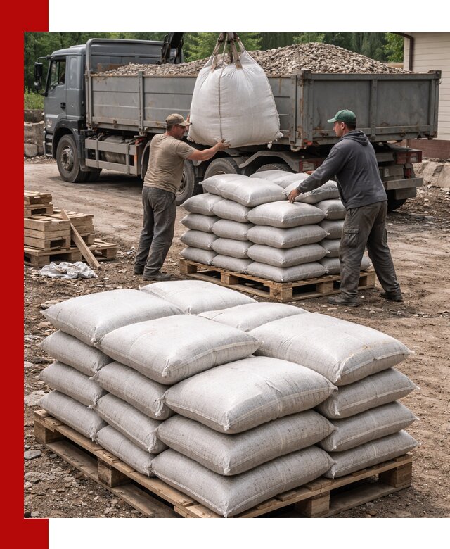 Керамзит в мешках с доставкой в Серове от компании-поставщика