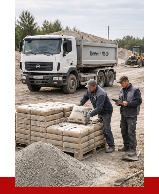 Купить цемент м500 с доставкой в Серове от 5305 р. | ПРОНЕРУДСрв