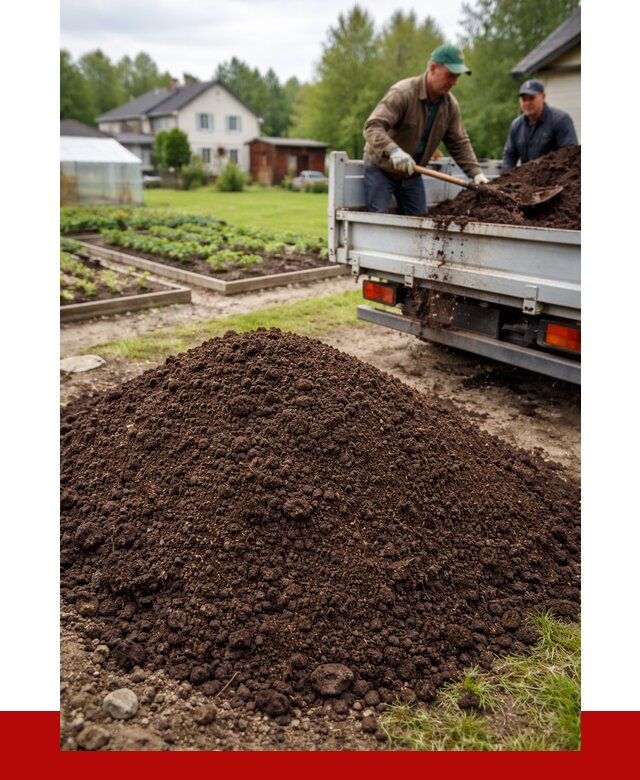 Плодородный грунт в Серове с доставкой от 4285 р. | ПРОНЕРУДСрв