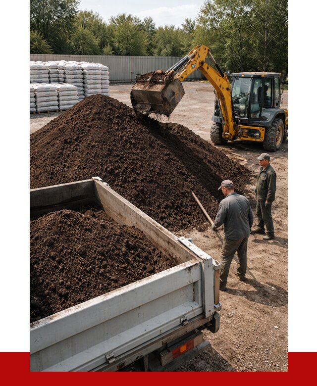 Растительный грунт с доставкой в Серове от 3265 р. | ПРОНЕРУДСрв