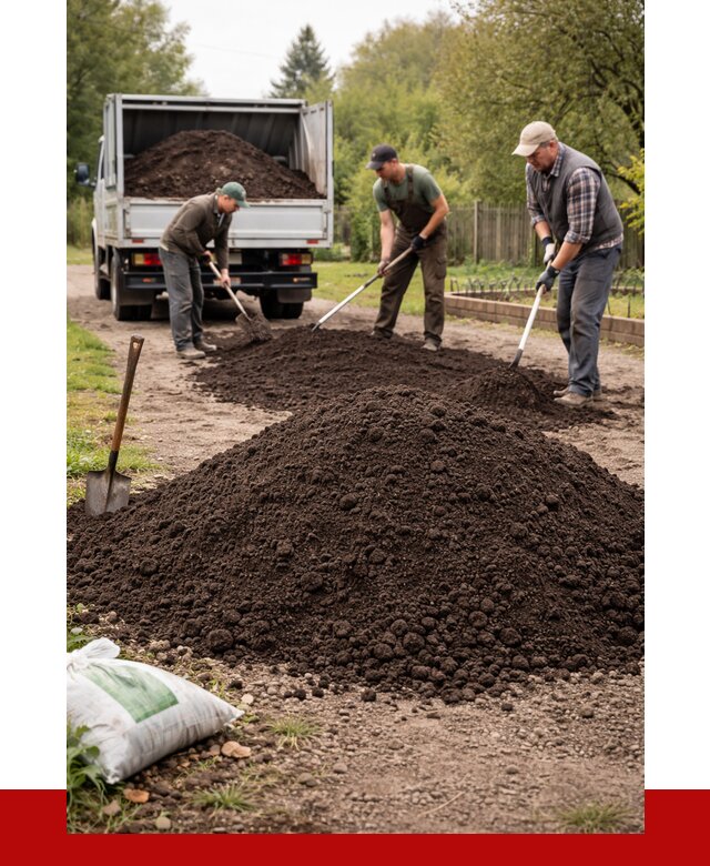 Купить землю для огорода в Серове от 3265 р./куб | ПРОНЕРУДСрв