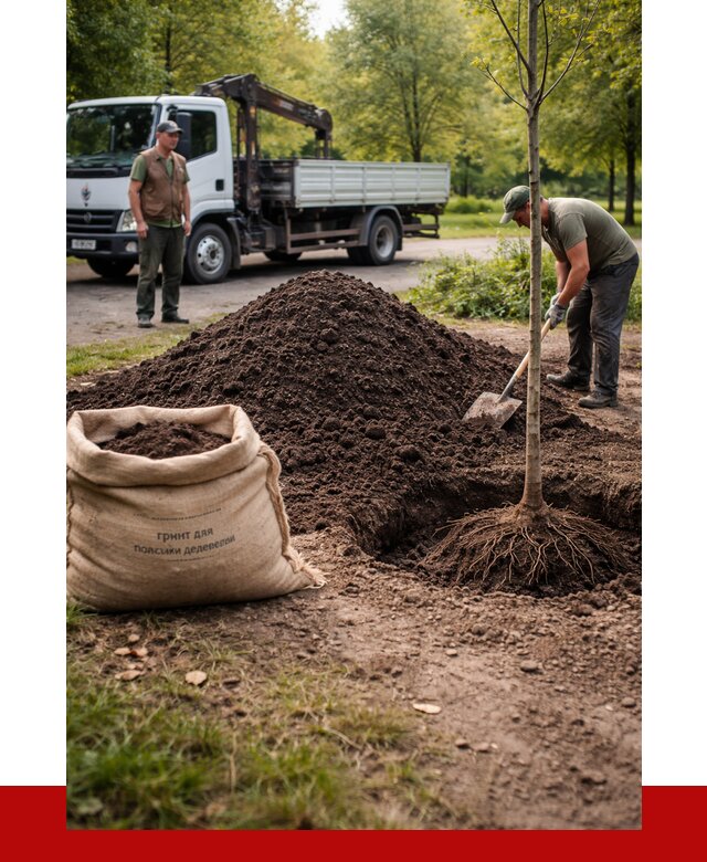 Грунт для посадки деревьев в Серове от 1224 р. | ПРОНЕРУДСрв