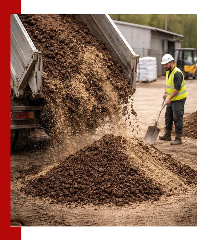 Доставка торфо-песчаной смеси в Серове для строительства и озеленения