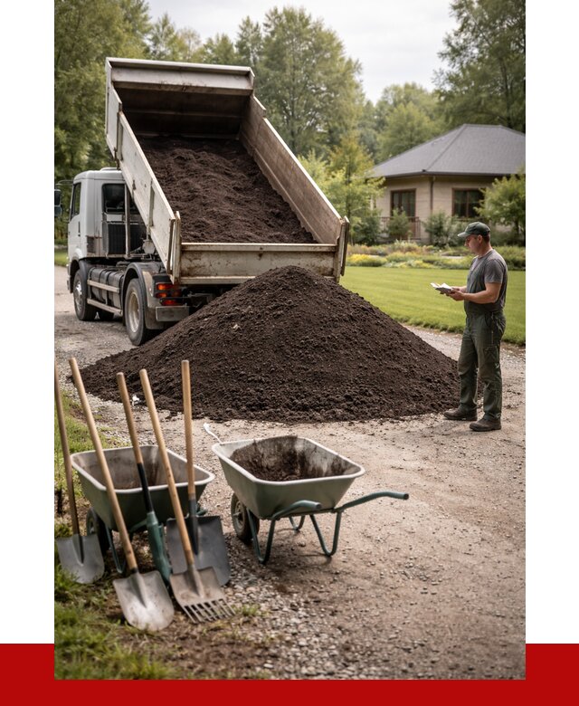 Купить чернозем с доставкой в Серове от 1836 р. | ПРОНЕРУДСрв